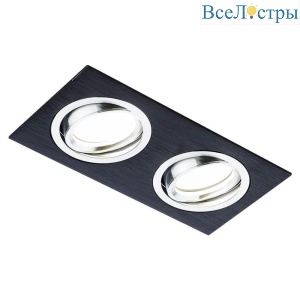 Встраиваемый светильник Ambrella light Classic A601/2 BK