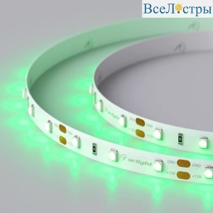Светодиодная лента Arlight 4,8W/m 60LED/m 2835SMD зеленый 5M 010520(2)