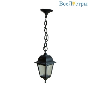 Уличный подвесной светильник Uniel UUL-A01H 60W/E27 IP44 BLACK