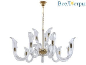 Подвесная люстра Newport Lilia 3653+9/C gold М0070745