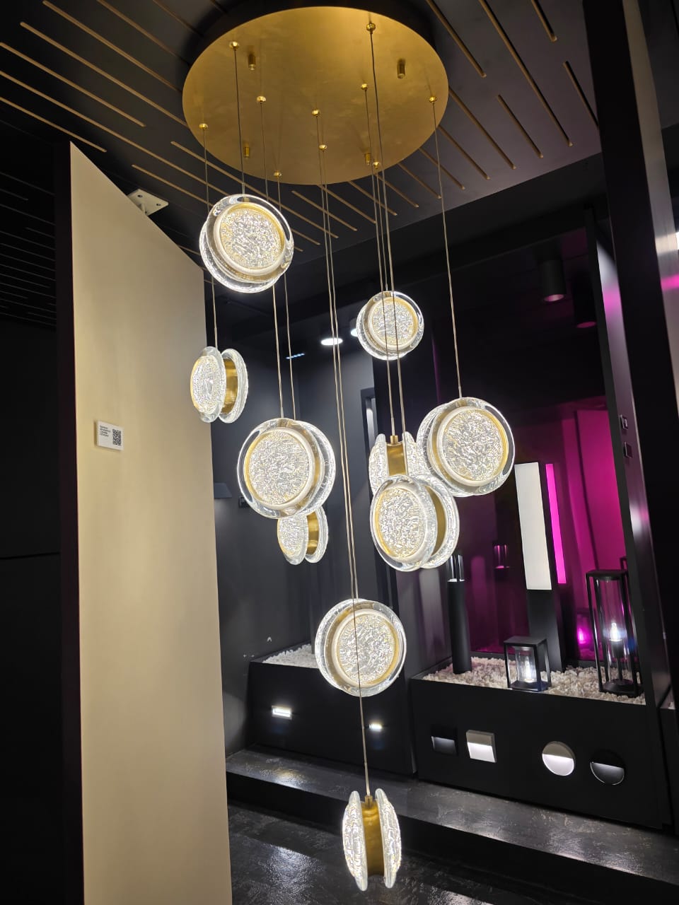 каскадная люстра maytoni pharao mod361pl-l41bs3k