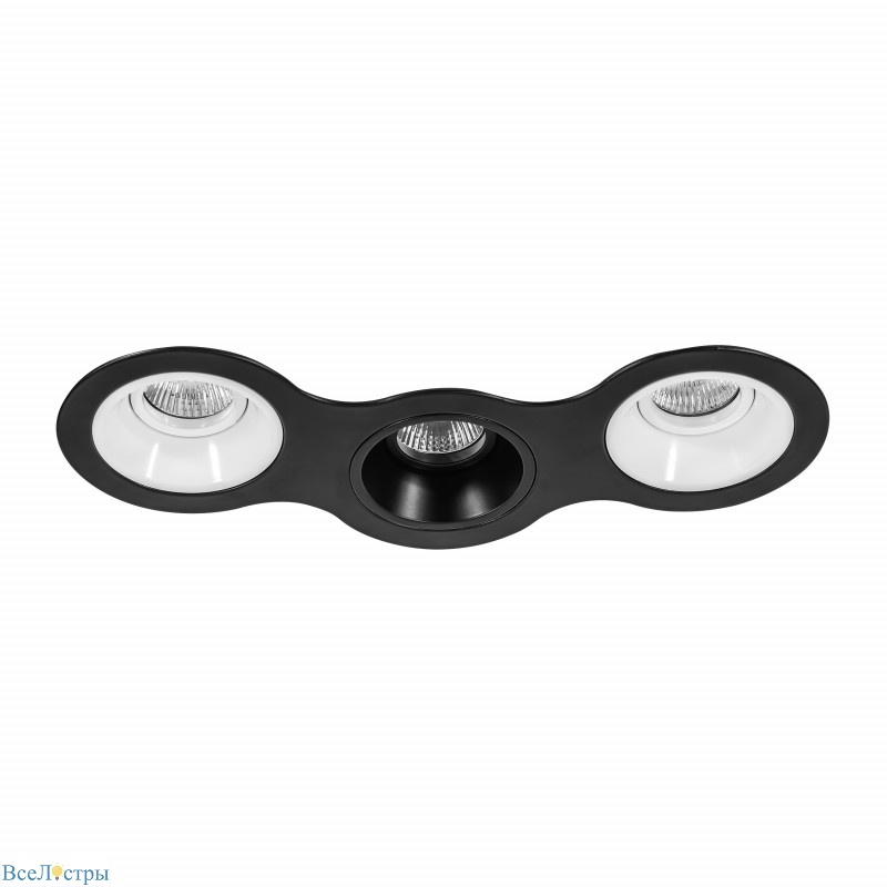 встраиваемый светильник lightstar d697060706 (214697+214606+214607+214606)
