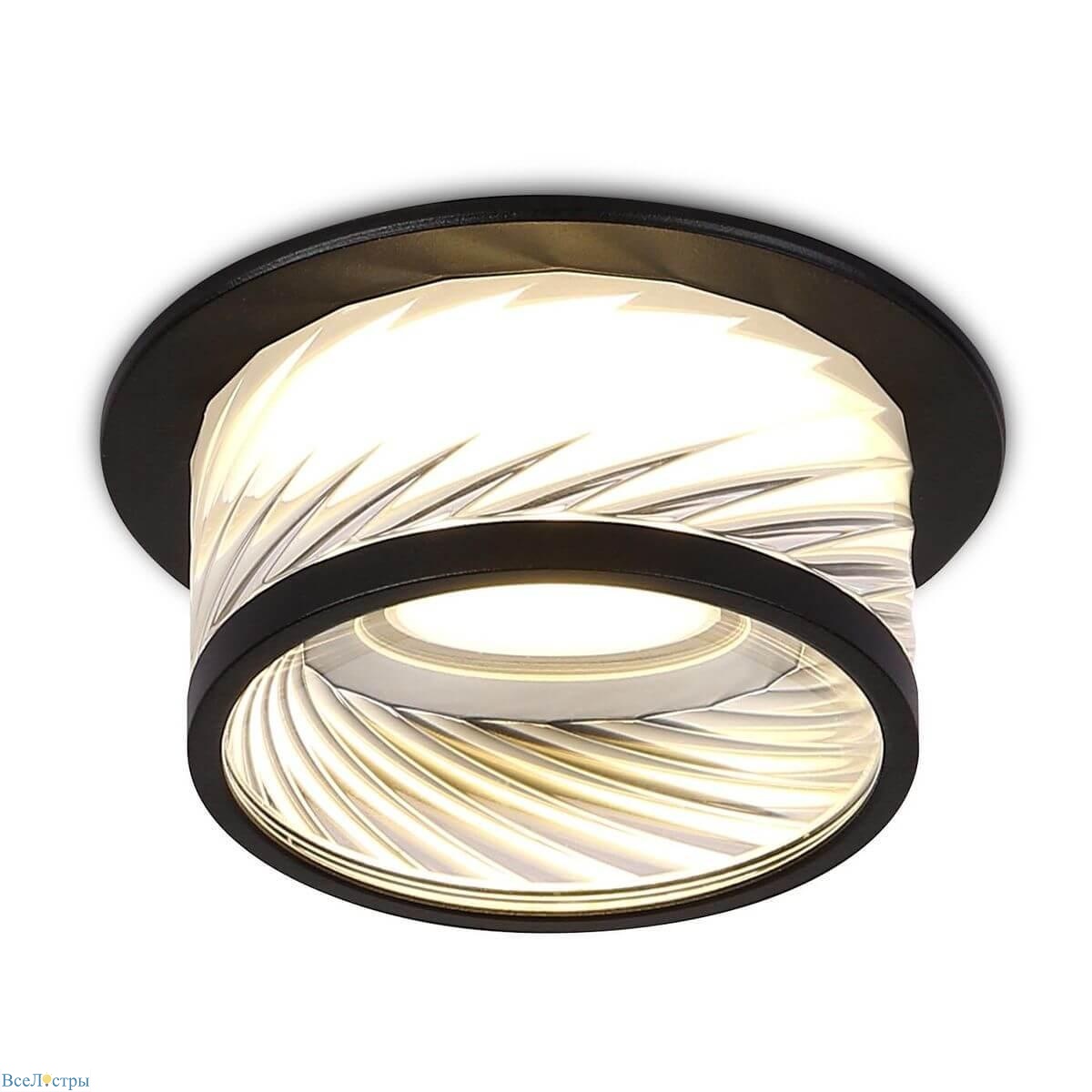 встраиваемый светильник ambrella light techno spot acrylic tech tn1252