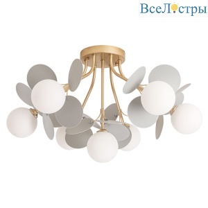 Потолочная люстра Arte Lamp Peacock A1369PL-7GY