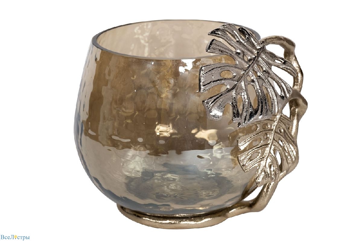 подсвечник тропики garda decor 69-1119272