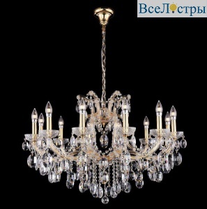 Подвесная люстра Crystal Lux Hollywood SP12 Gold