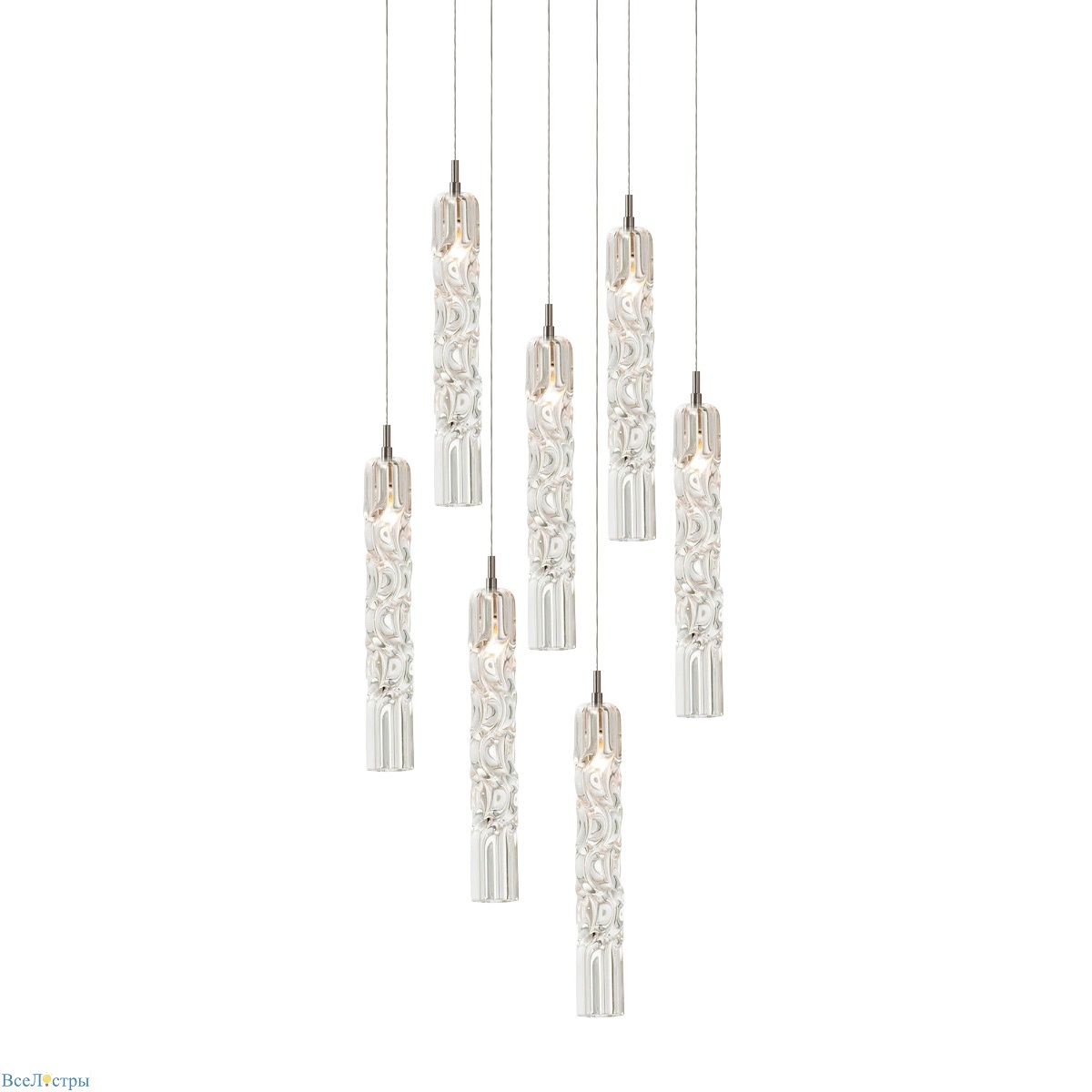 каскадная люстра delight collection twist owd272-7 gold