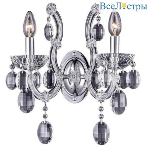 Бра Crystal Lux Hollywood AP2 Chrome