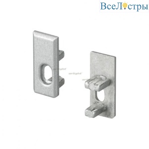 Заглушка с отверстием левая Arlight ALU-NANO 024187