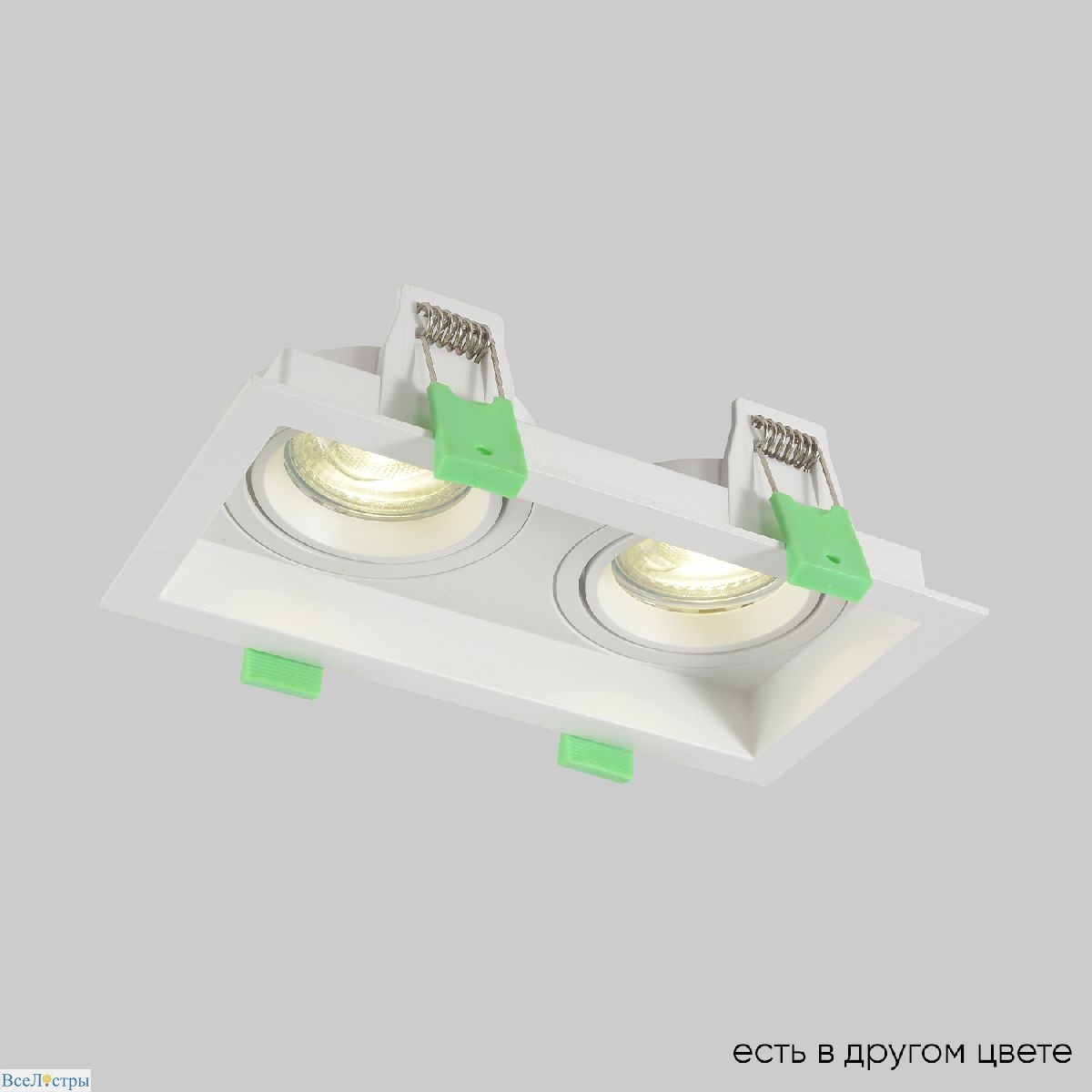встраиваемый светильник crystal lux clt 068c2 wh