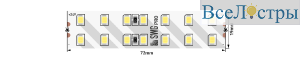 Светодиодная лента SWG PRO 24В 2835 20Вт/м 3000-3500K 5м IP20 SWG2P196-24-20-WW-20 024304