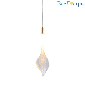Подвесной светильник Delight Collection P98066-1 antique brass