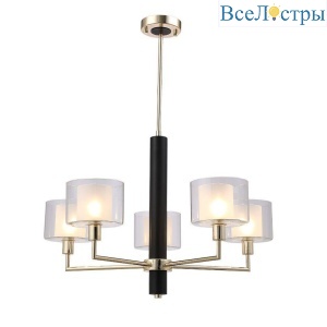 Подвесная люстра Crystal Lux Maestro SP-PL5 Gold