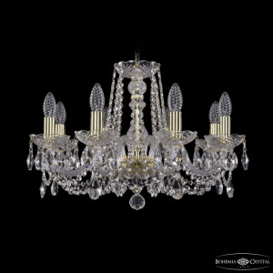 Подвесная люстра Bohemia Ivele Crystal 1402/8/195 G