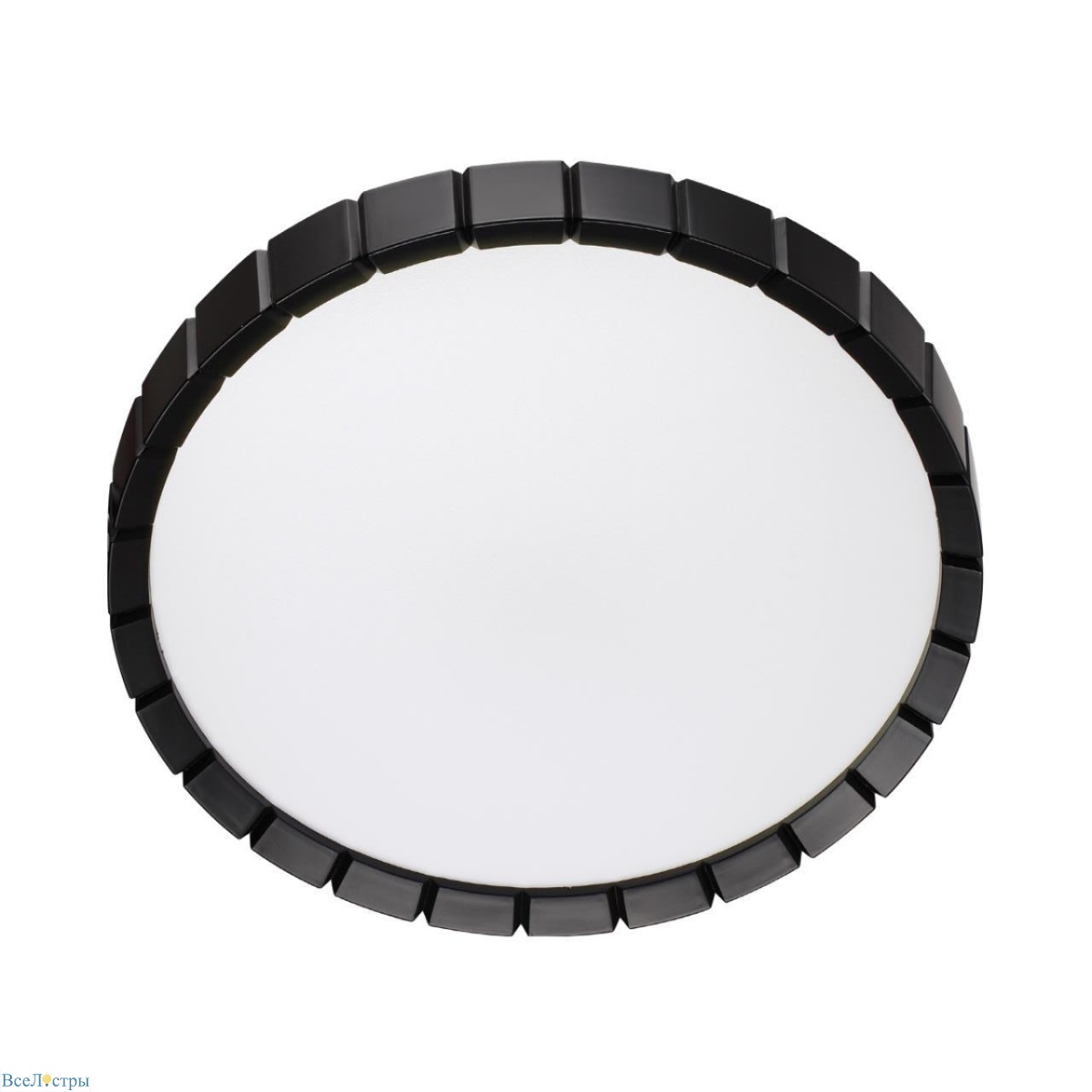 настенно-потолочный светодиодный светильник sonex pale atabi black 7649/cl