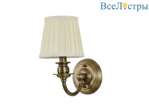 Бра Newport California 3101/A black brass без абажура М0070526