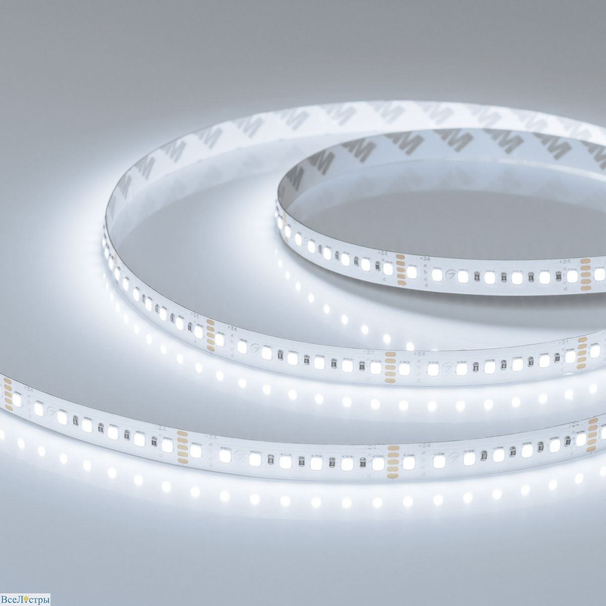 светодиодная лента arlight ul-a140-10mm 24v white6000 (5-20 w/m, ip20, 5m)  061919