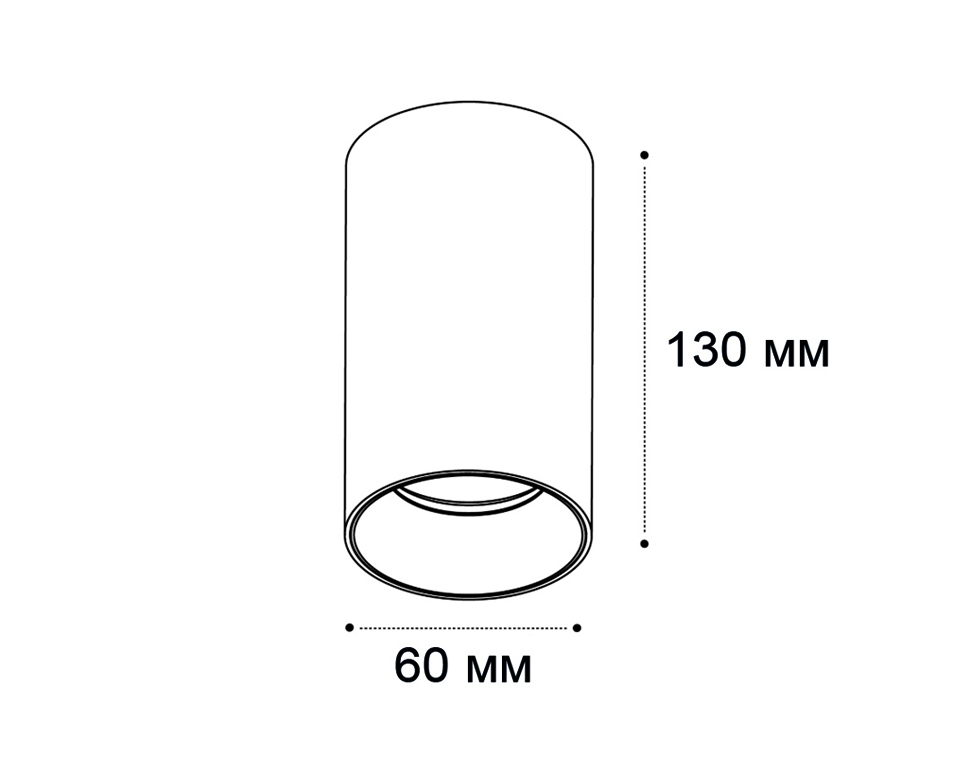 накладной светильник italline it02-019 black 4000k
