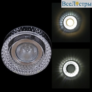 Встраиваемый светильник Reluce 71090-9.0-001D MR16 +LED3W BK