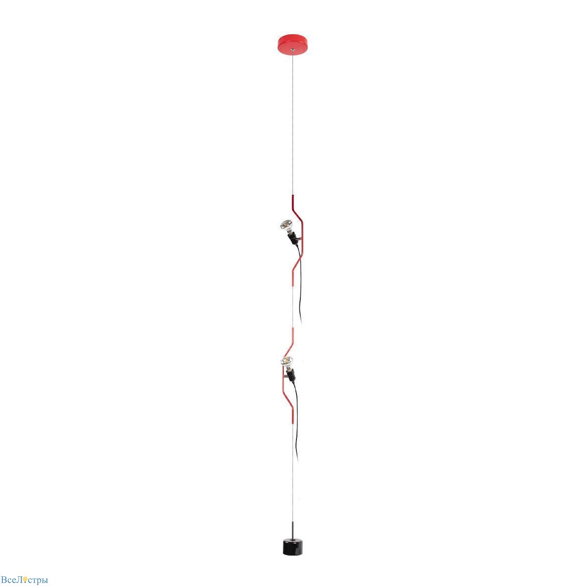 подвесной светильник loft it parentesi 10346/2 red