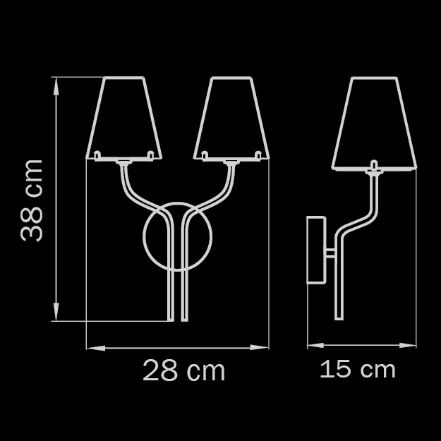 бра lightstar diafano 758624