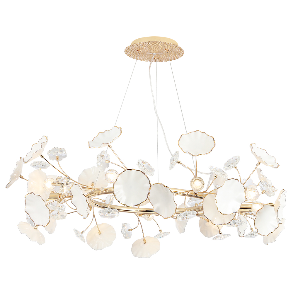 подвесная люстра crystal lux margo sp9r