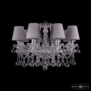 Подвесная люстра Bohemia Ivele Crystal 1413/8/200 Ni Balls SH24