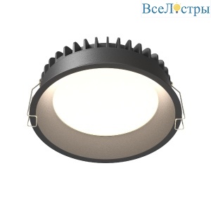 Встраиваемый светильник Maytoni Okno DL055-18W3-4-6K-B