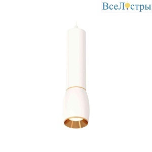 Комплект подвесного светильника Ambrella light Techno Spot XP1122030 SWH/PYG белый песок/золото желтое полированное (A2301,C6355,A2062,C1122,N7034)