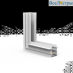 Коннектор угловой Arlight MAG-CON-4560-FDW-L90-INT (WH, 5LN, внутренний) 052659