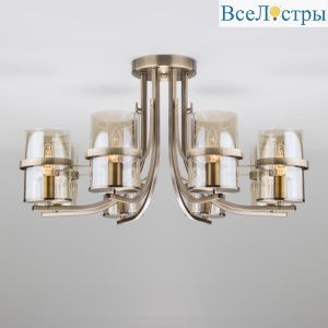 Потолочная люстра Eurosvet Coppa 60085/8 античная бронза