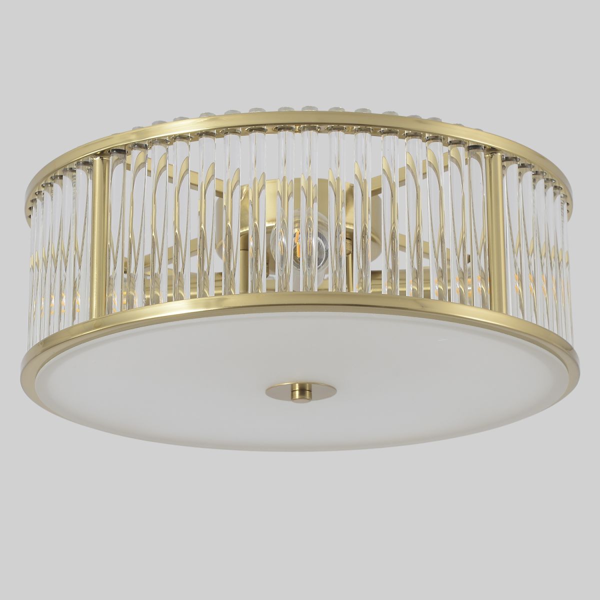 потолочный светильник crystal lux avenue pl4 brass