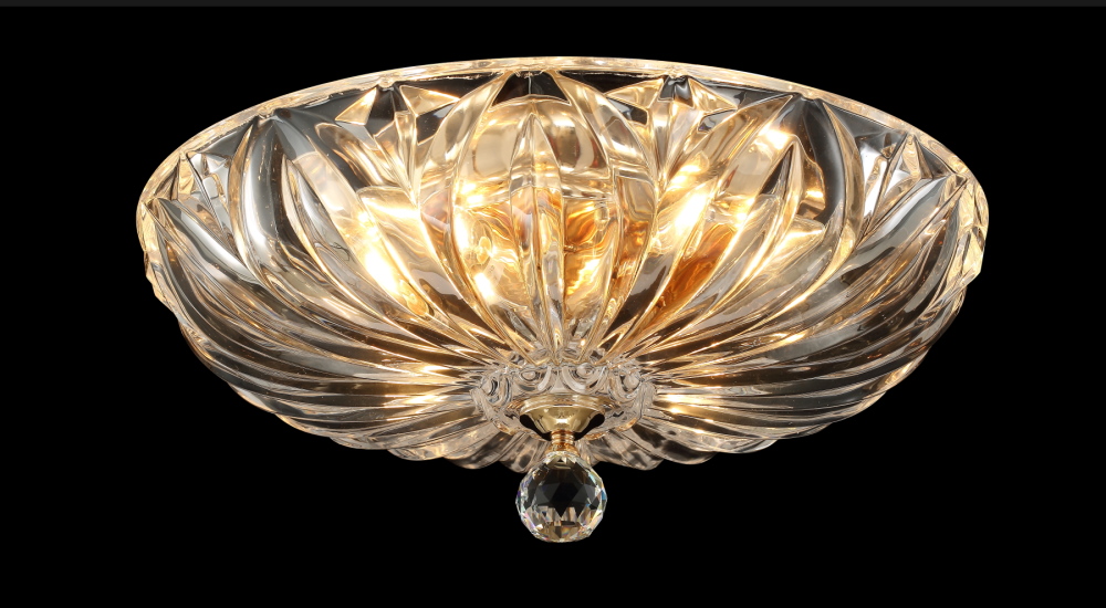 потолочный светильник crystal lux denis d400 gold