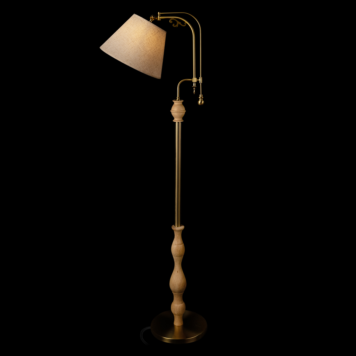 торшер loft it elaine 10569f light wood