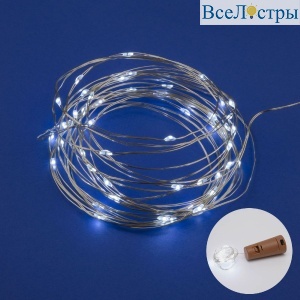 Гирлянда Uniel ULD-S0200-020/SСR/3LR WHITE IP20 WINESTOPPER UL-00010902