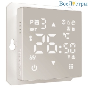 Умный сенсорный терморегулятор для теплого пола Werkel 4690389201165 W1151217 a065138