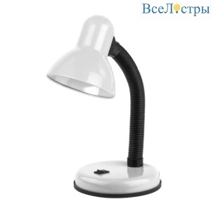 Настольная лампа ЭРА N-120-E27-40W-W C0041452