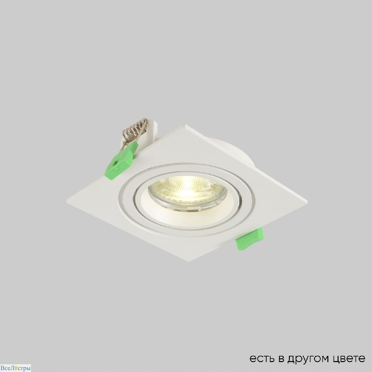 встраиваемый светильник crystal lux clt 002c1 wh v2