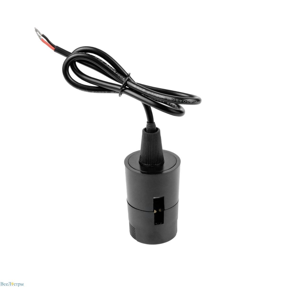 подвод питания на 48v черный lightstar due hermes 510117