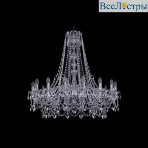 Подвесная люстра Bohemia Ivele 1411/16/360/h-95 Ni