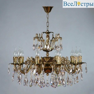 Подвесная люстра Ambiente Granada 2118/10 PB Tear drop