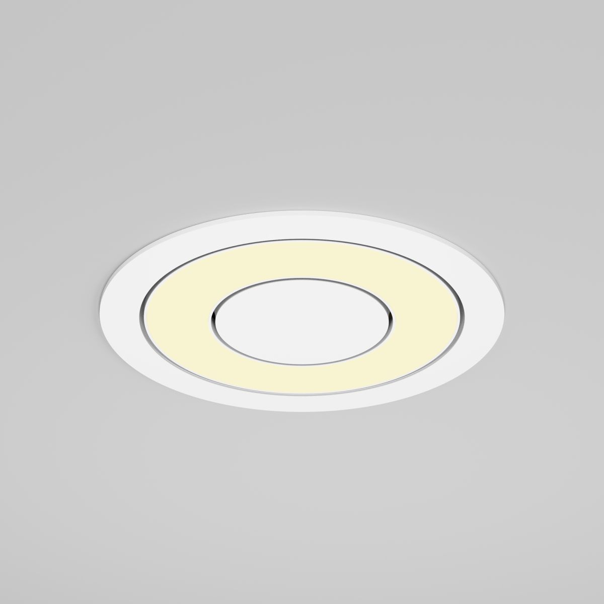 встраиваемый светильник maytoni vector dl102-12w2.7k-w