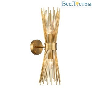 Настенный светильник Delight Collection Romeo KM1239W-2 brass