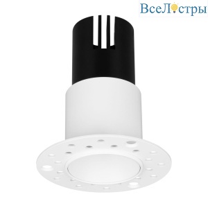 Встраиваемый светильник Arlight MS-INVISIO-TRIMLESS-R55-15W Warm3000 (WH-WH, 36 deg, 230V) (IP54 Металл) 059162