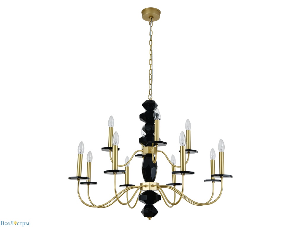 подвесная люстра newport vanessa 3878+4/с brass м0070883