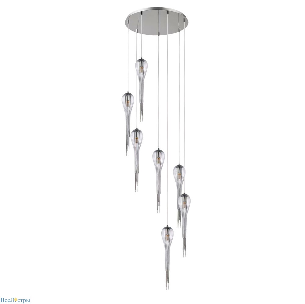 каскадная люстра arte lamp waterfall a1577sp-7cc