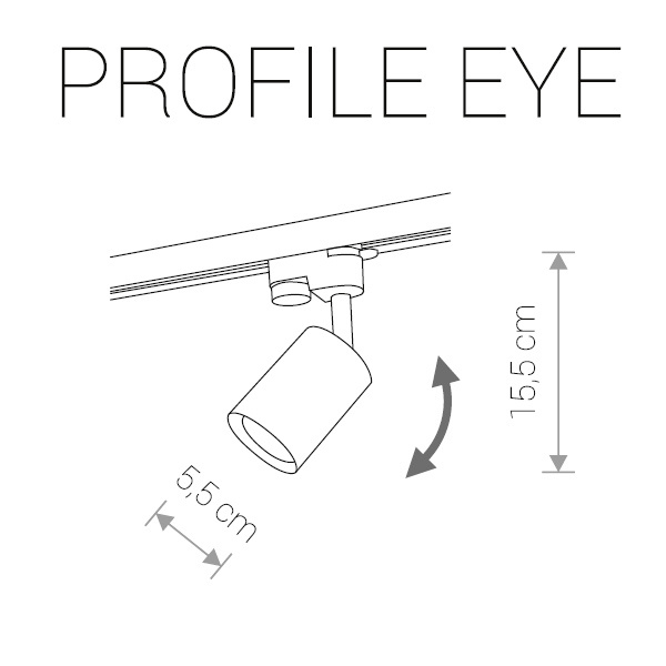 трековый светильник nowodvorski profile eye 9322