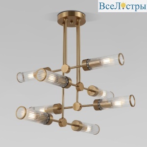 Потолочная люстра Eurosvet Oriens 60166/8 латунь Smart a068072