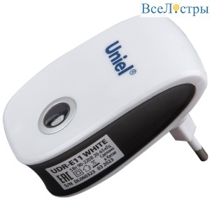 Ультразвуковой отпугиватель насекомых и грызунов (UL-00004562) Uniel UDR-E11 White