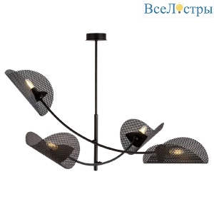 Люстра на штанге IMEX MD.8378-4-P-BK